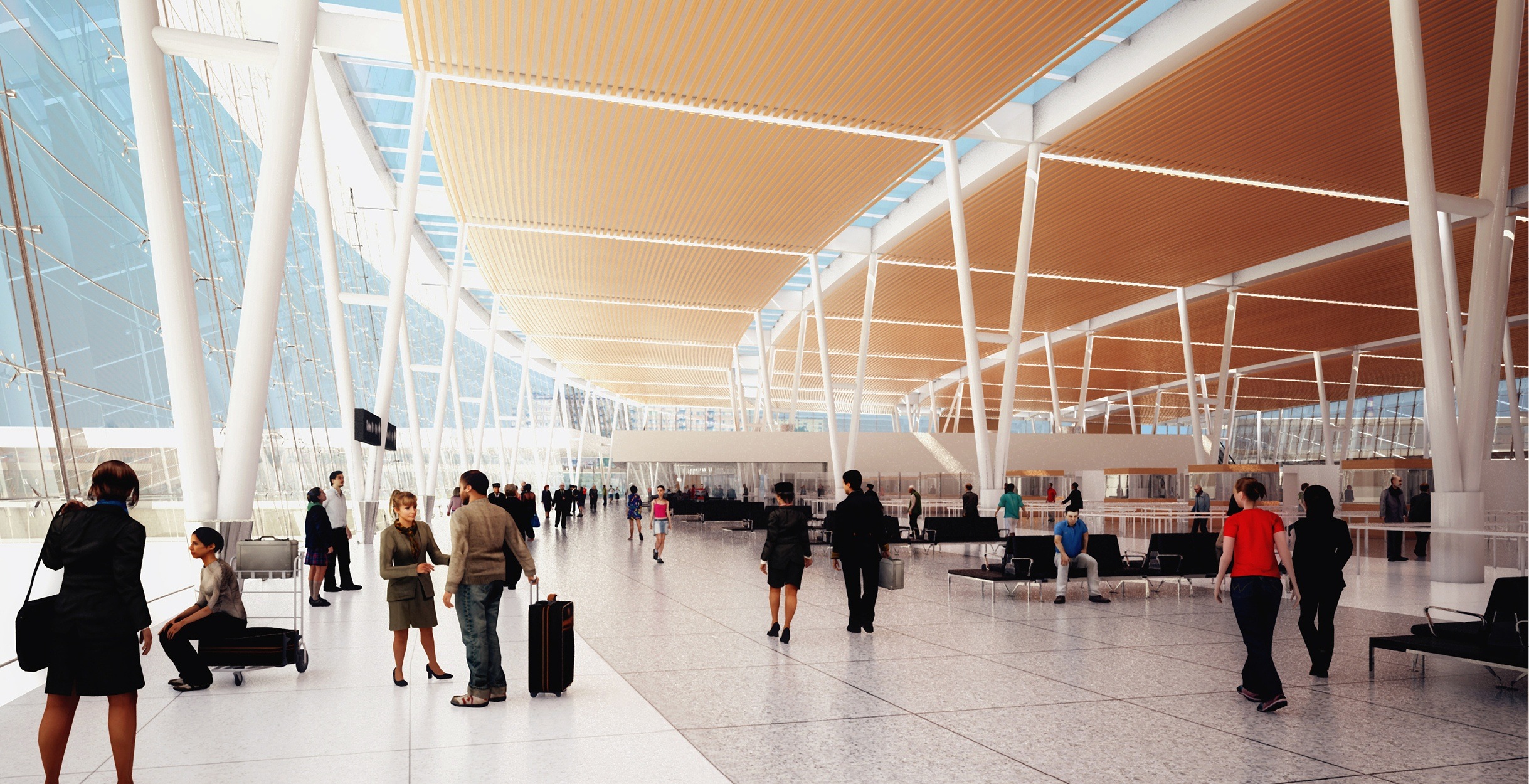 Bradley International Airport New Terminal B Complex4